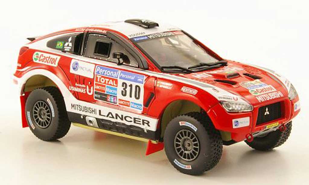 Mitsubishi Lancer 1/43 Vitesse Racing No.310 Rally Dakar 2011 modelauto