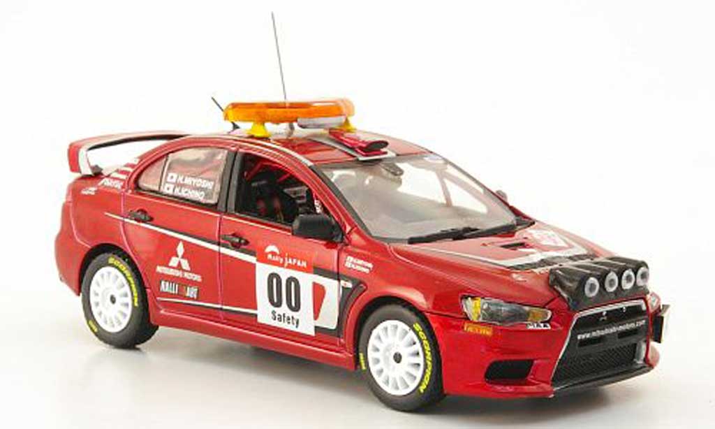 Mitsubishi Lancer Evolution X 1/43 Vitesse Evolution X No.00 Safety Rally Japan 2007 modelauto