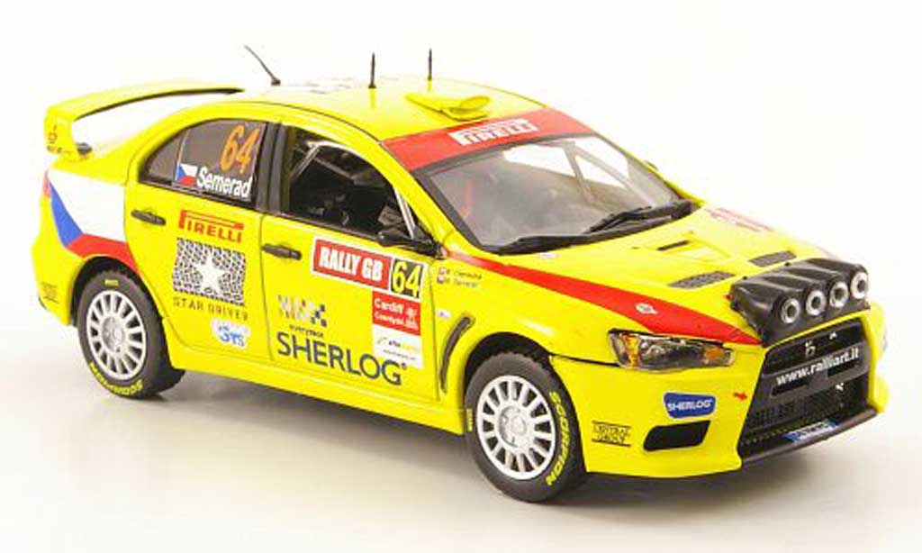 Mitsubishi Lancer Evolution X 1/43 Vitesse Evolution X No.64 Rally Grossbritannien 2009 modelauto