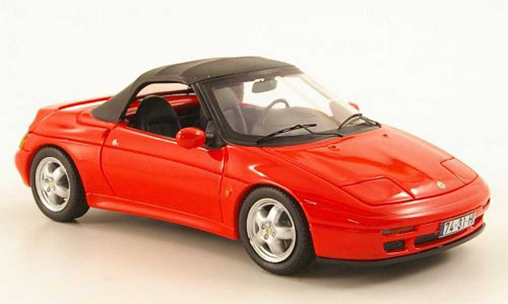 Lotus Elan 1/43 Premium X S2 (M100) rood geschlossenes Verdeck 1994 modelauto