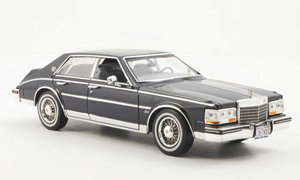 Cadillac Seville 1980 1/43 Premium X 1980 Elegante blauw modelauto