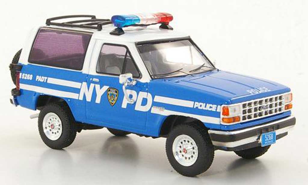 Ford Bronco 1/43 Premium X II NYPD Politie 1990 modelauto