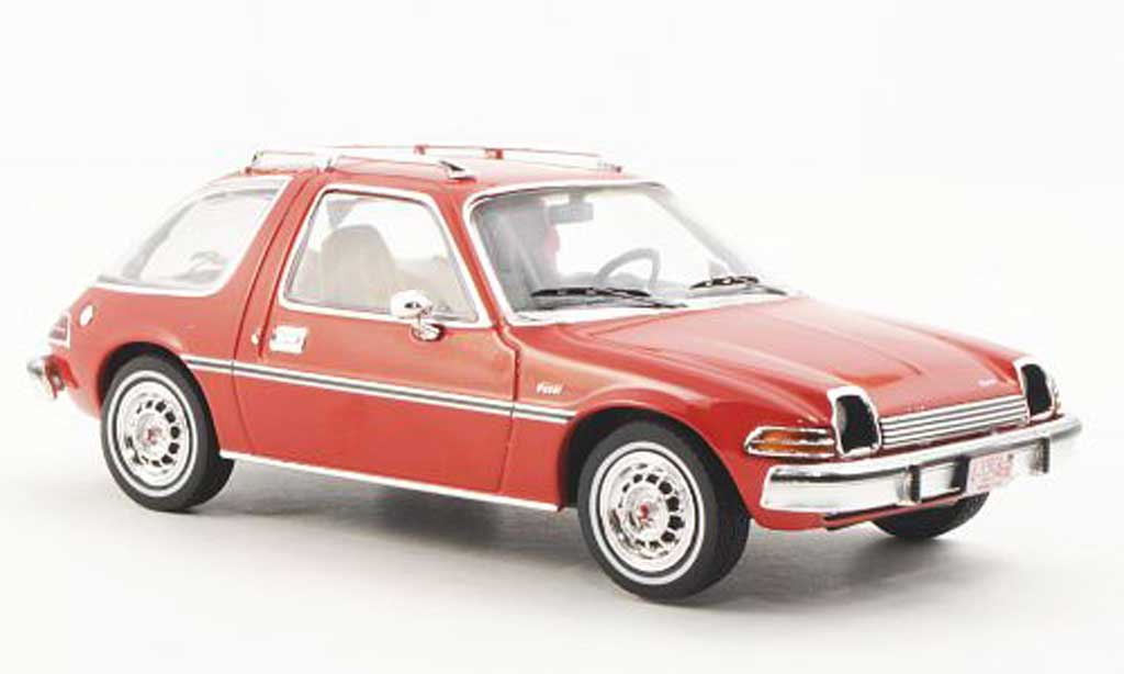 AMC Pacer 1/43 Premium X rood 1975 modelauto