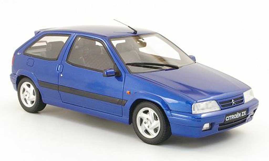 Citroen ZX 1/18 Ottomobile 16v blauw modelauto