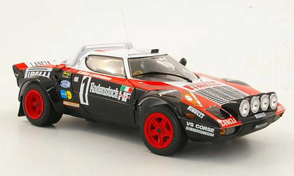 Lancia Stratos HF 1/18 Sun Star HF No.1 Pirelli W.Rohrl / C.Geistdorfer Hunsruck Rally 1978 modelauto