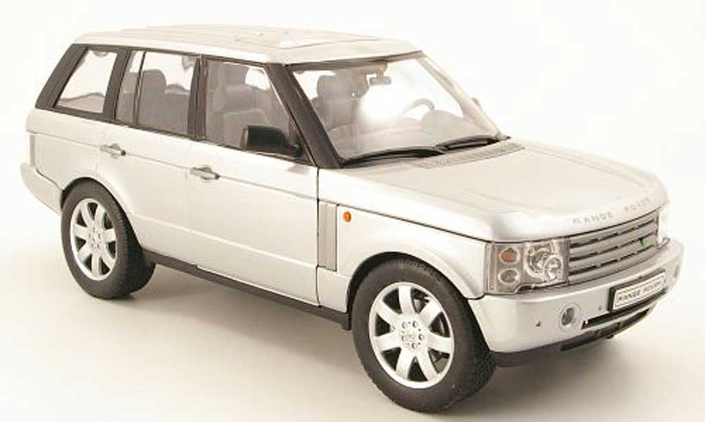 Range Rover Sport 1/18 Welly grijs metallic modelauto