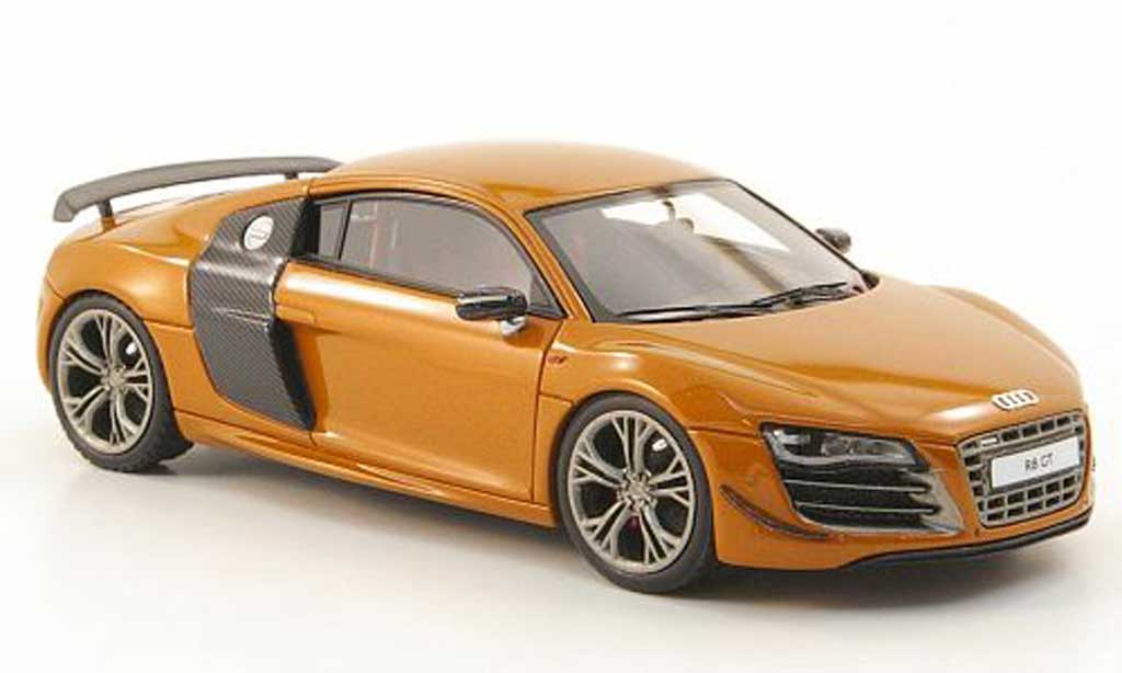 Audi R8 GT 1/43 Look Smart GT oranje modelauto