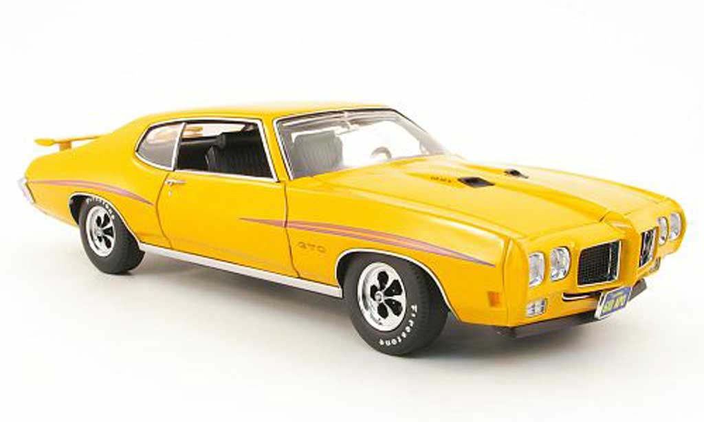 Pontiac GTO 1/18 GMP double lane oranje modelauto