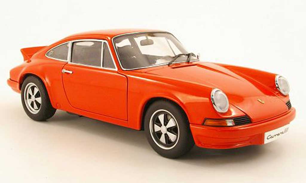 Porsche 911 RS 1/18 Autoart RS Carrera 27 rood 1973 modelauto