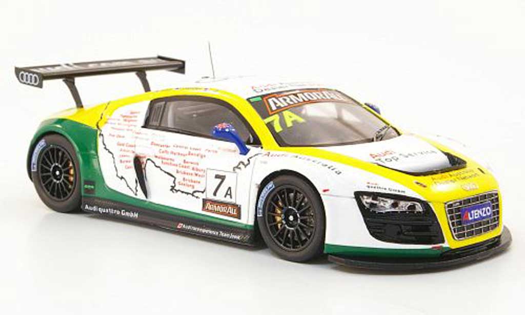 Audi R8 LMS 1/43 Spark LMS GT3 No.7 audi.com.au 12h Bathurst 2011 modelauto