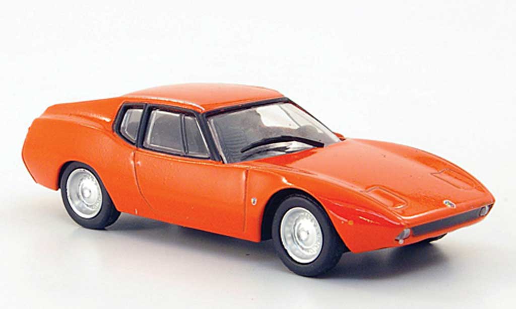 Abarth Scorpione 1/43 Hachette SS oranje 1968 modelauto