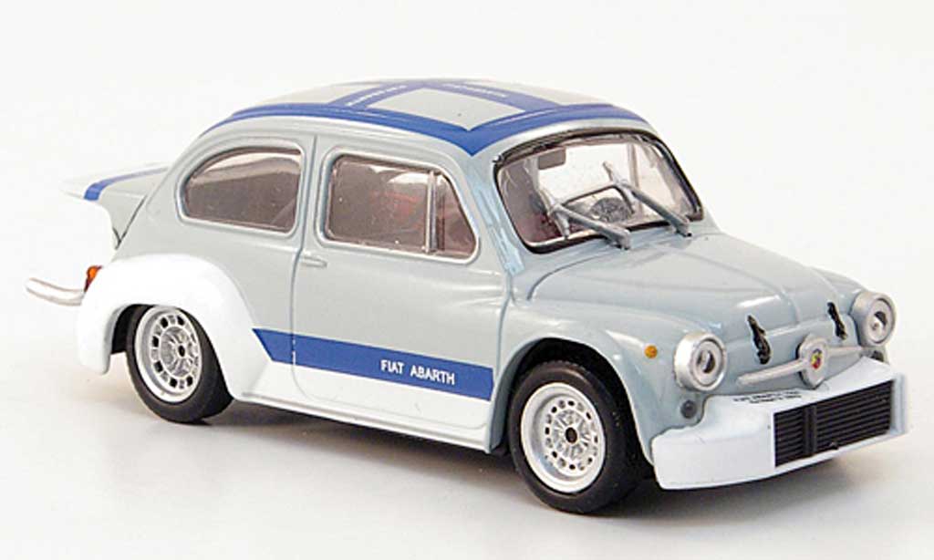 Abarth 1000 Berlina Corsa 1/43 Hachette Berlina Corsa Gr.2/70 grijs/blauw 1971 modelauto