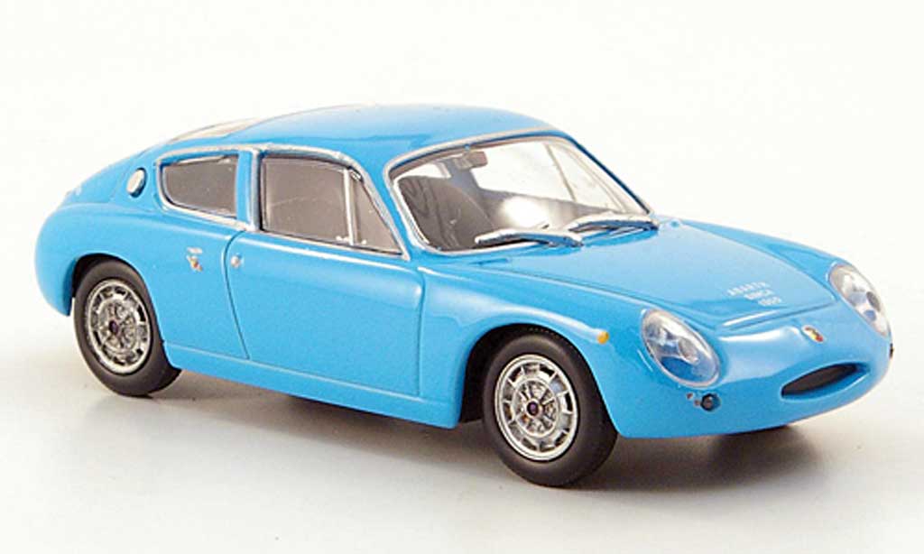 Abarth 1300 Simca GT 1/43 Hachette Simca GT blauw 1962 modelauto