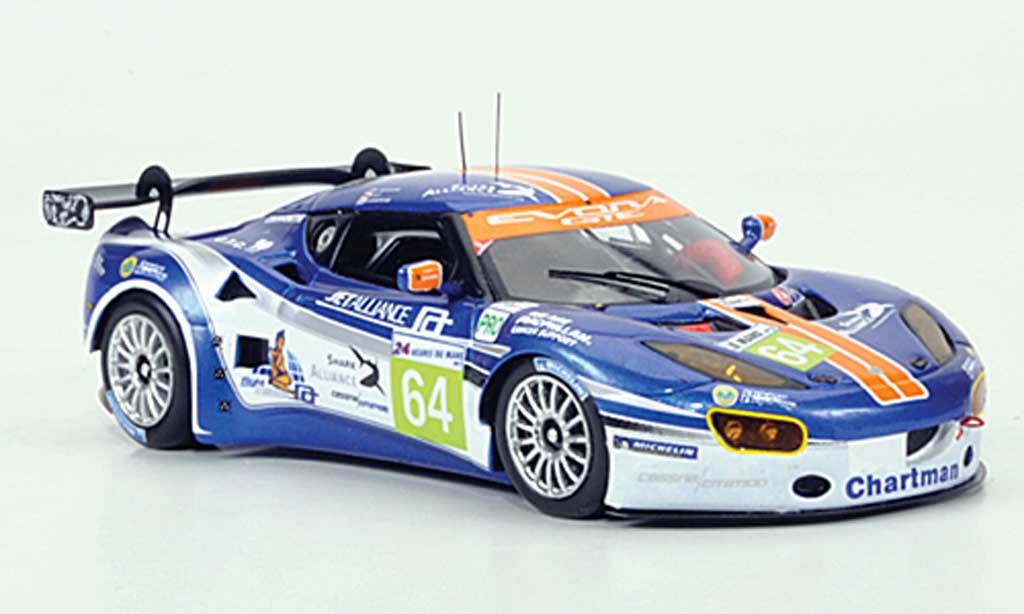Lotus Evora 1/43 Spark No.64 Jet Alliance 24h Le Mans 2011 modelauto