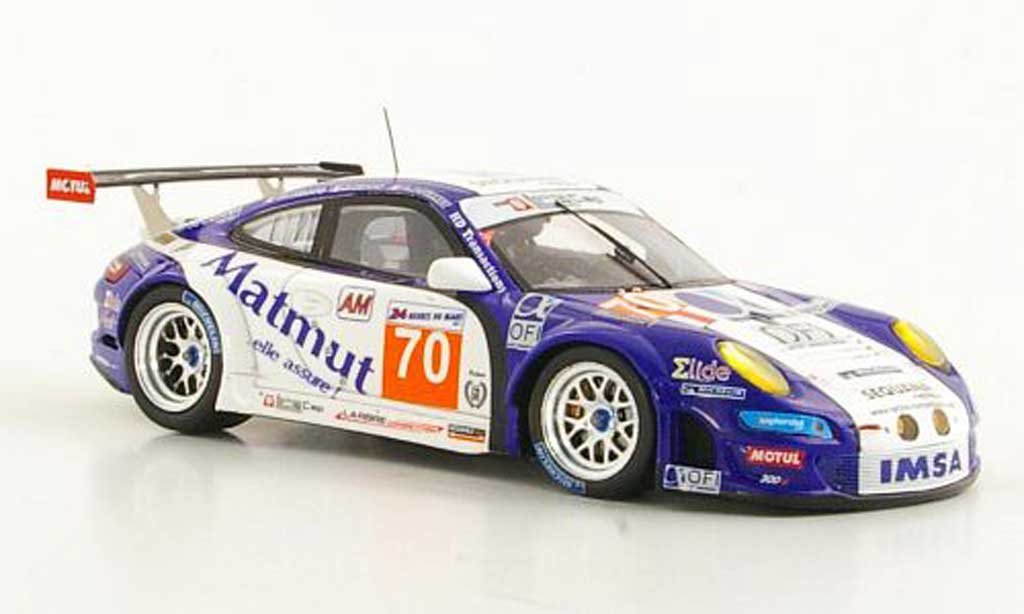 Porsche 997 GT3 RSR 1/43 Spark GT3 RSR 2001 No.70 Larbre Competion 24h Le Mans modelauto