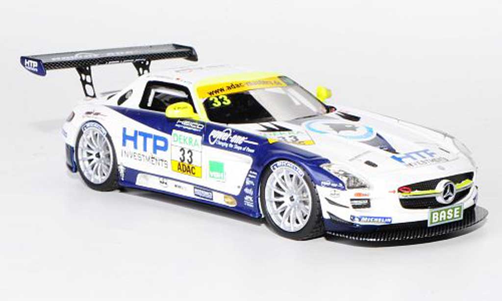 Mercedes SLS 1/43 Schuco AMG GT3 No.33 Heico Motorsport C.Frankenhout / A.Wirth ADAC GT Masters-Saison 2011 modelauto
