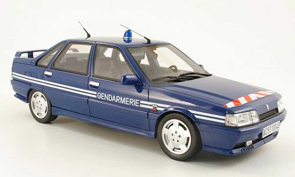 Renault 21 Turbo 1/18 Ottomobile Turbo gendarmerie 1993 modelauto