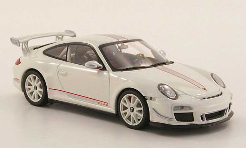 Porsche 997 GT3 RS 1/43 Minichamps GT3 RS 2011 4.0 wit modelauto