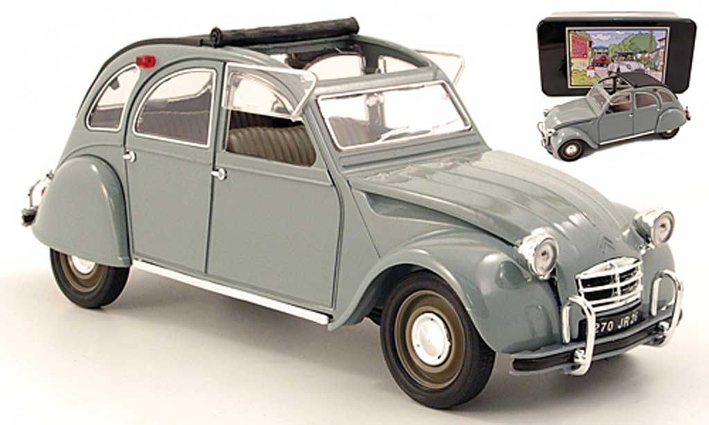 Citroen 2CV 1/18 Solido grijs 1966 modelauto