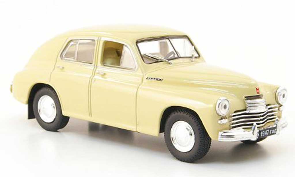 Gaz 20 1/43 Nash Avtoprom Pobeda beige modelauto