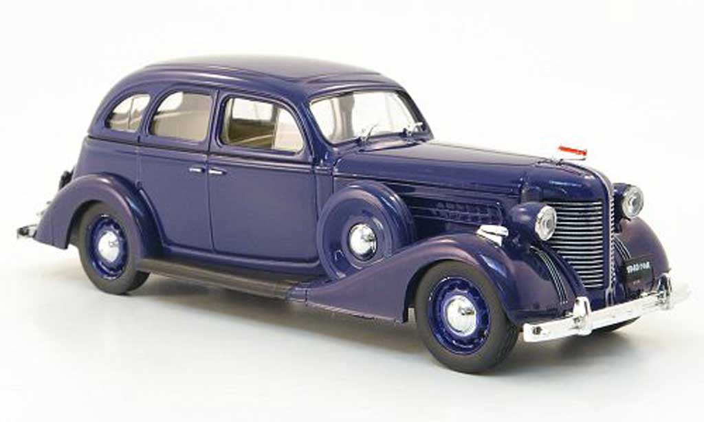 Zis 101 1/43 Nash Avtoprom A blauw modelauto