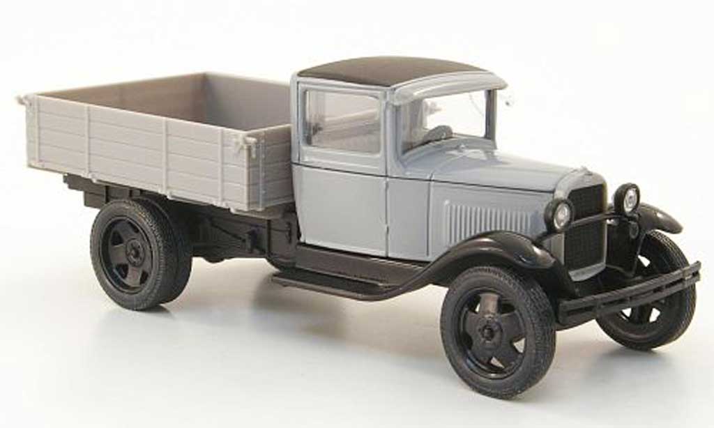Gaz AA 1/43 Nash Avtoprom Pritsche grijs modelauto