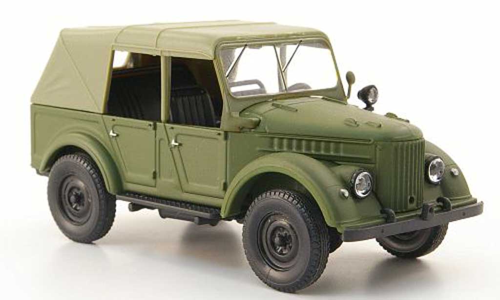 Gaz 69A 1/43 Nash Avtoprom oliv geschlossen modelauto