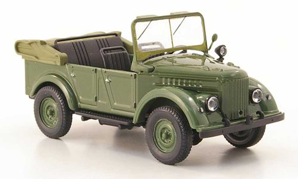 Gaz 69A 1/43 Nash Avtoprom olivgrun offen modelauto