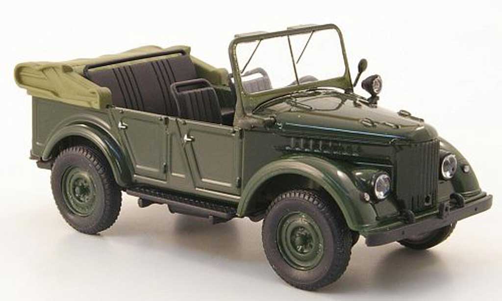 Gaz 69A 1/43 Nash Avtoprom grun offen modelauto