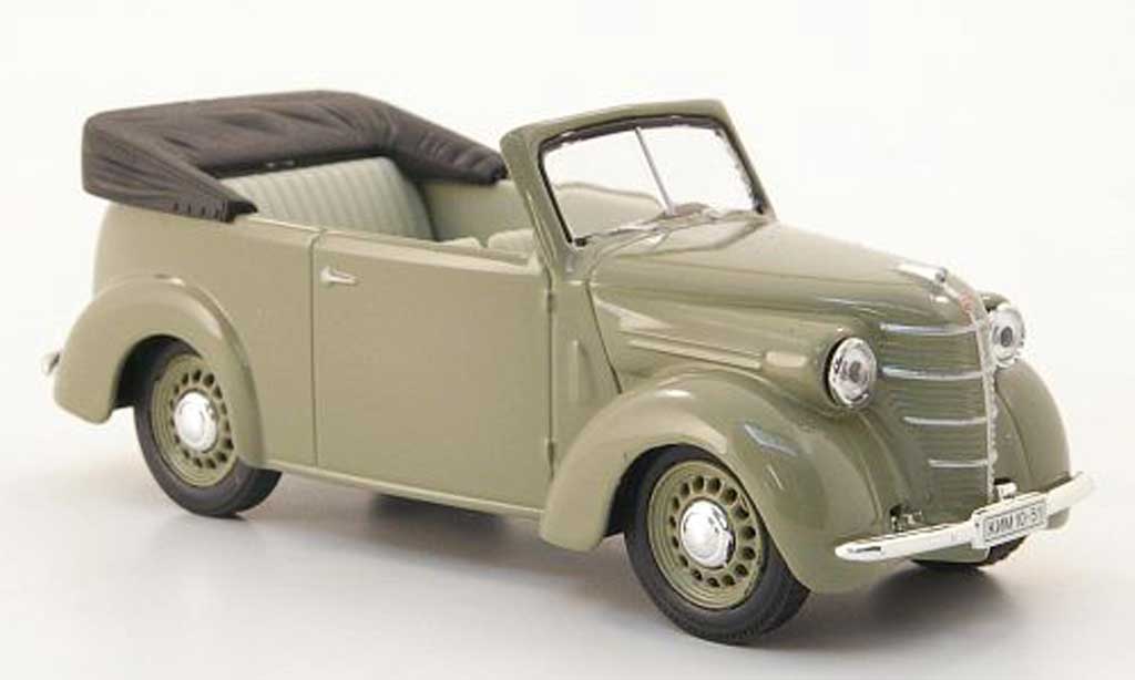 Kim 10-51 1/43 Nash Avtoprom Cabriolet grijs modelauto