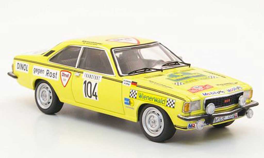 Opel Commodore B 1/43 Schuco B GS/E No.104 Lyding/Klemenz Rally Monte Carlo 1976 modelauto