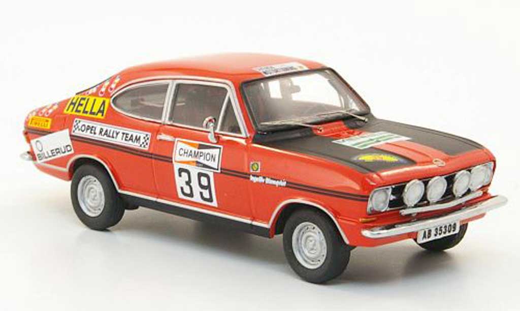 Opel Kadett B 1/43 Schuco B Rallye No.39 Blomquist/Blomquist Rally Schweden 1971 modelauto