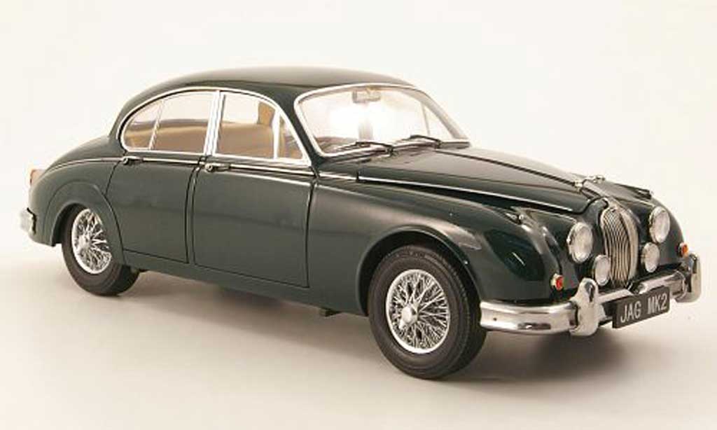 Jaguar MK 2 1/18 Model Icons 2 3.8 grun rhd 1962 modelauto