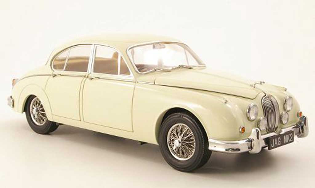 Jaguar MK 2 1/18 Model Icons 2 3.8 wit rhd 1962 modelauto