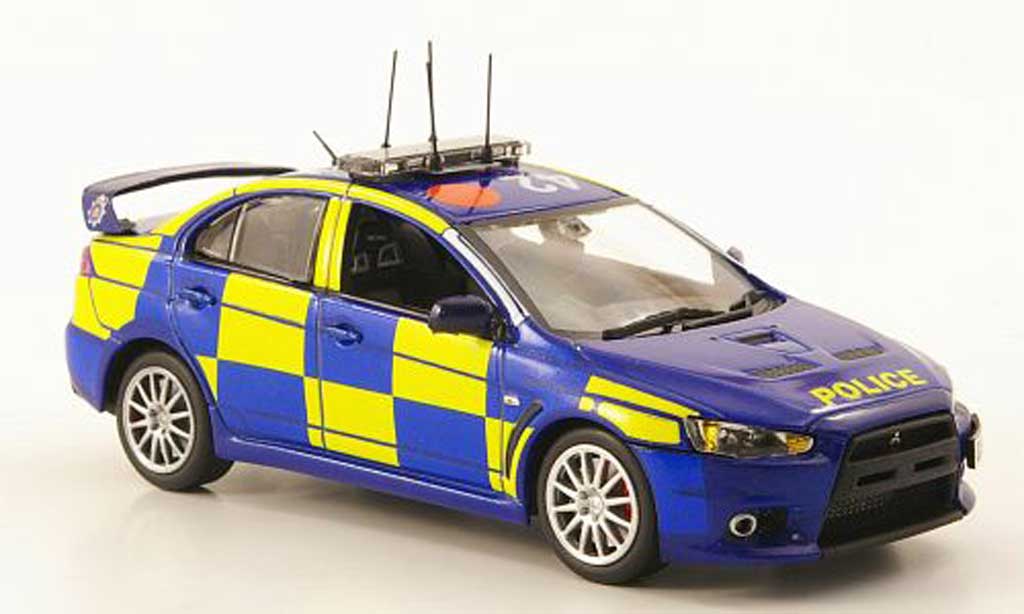 Mitsubishi Lancer Evolution X 1/43 Model Icons Evolution X Essex Politie ANPR Intercept Unit modelauto