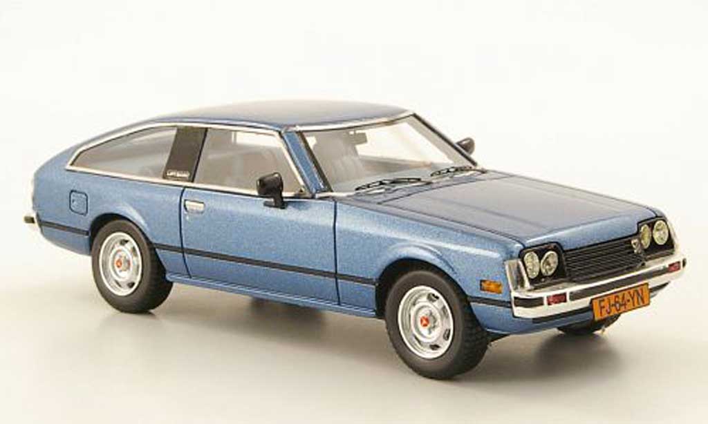 Toyota Celica 1979 1/43 Neo 1979 MK2 (A40) blauw modelauto
