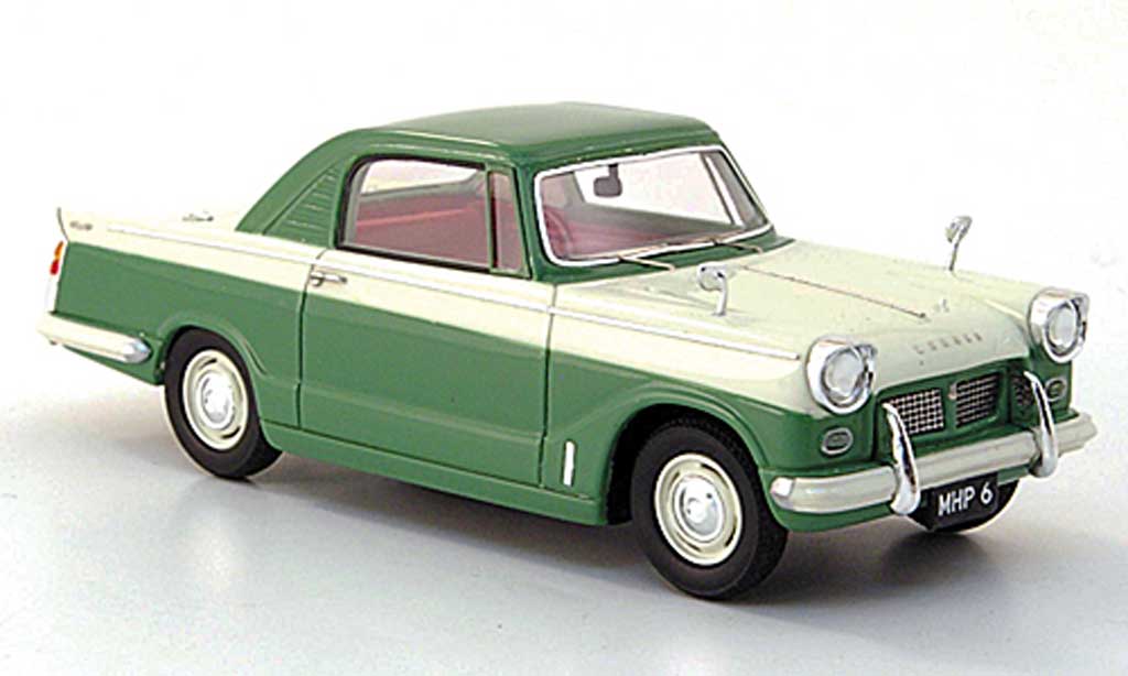 Triumph Herald 1/43 Silas Models 1200 Coupe grun/wit 1963 modelauto