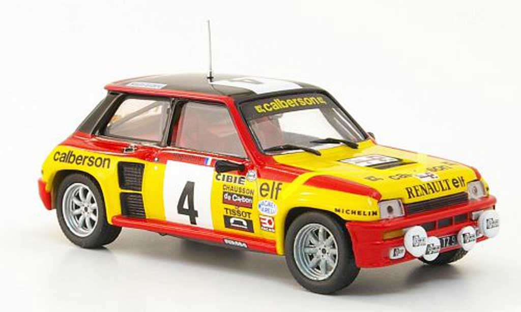 Renault 5 Turbo 1/43 Hachette Turbo No.4 Calberson Tour de France Automobile 1980 modelauto