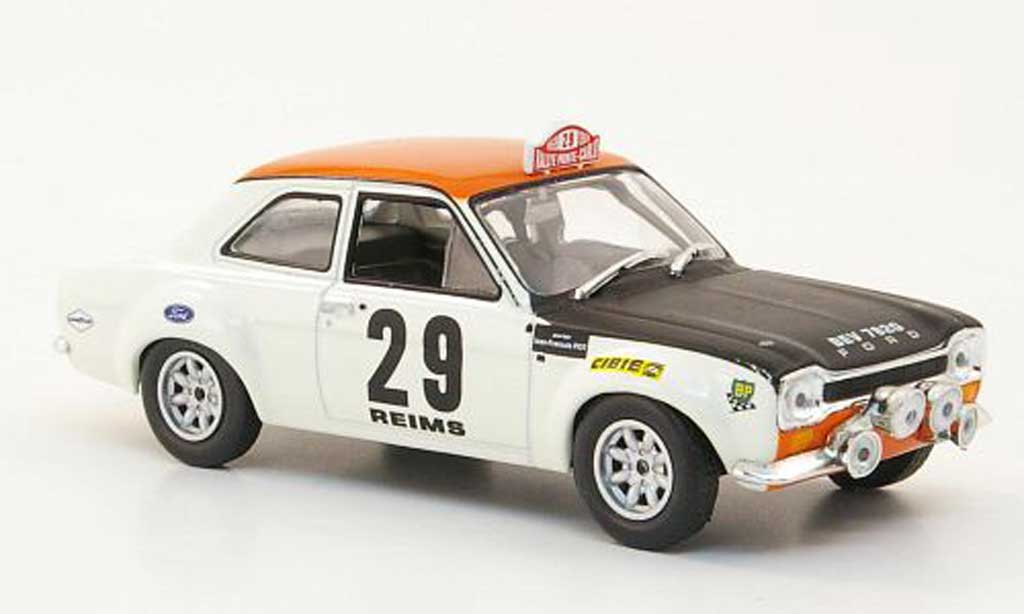 Ford Escort MK1 1/43 Hachette MK1 TC No.29 Rally Monte Carlo 1969 modelauto