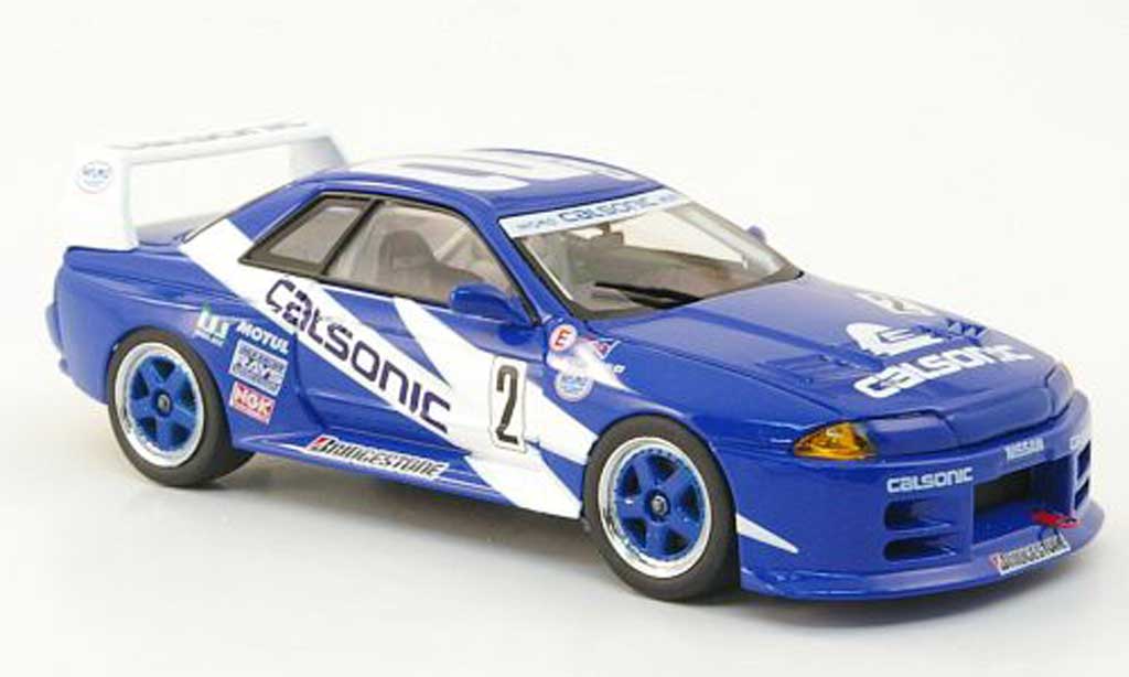 Nissan Skyline R32 1/43 Ebbro R32 GT-R No.2 Calsonic M.Kageyama Fuji Mar 1993 modelauto