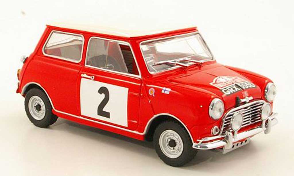 Austin Mini Rallye 1/18 Kyosho Rallye 1275S No.2 Rally Monte Carlo 1966 modelauto