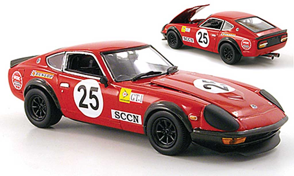 Datsun 240Z 1/43 Kyosho Sport Racing No.25 1000 Km Japan 1972 modelauto