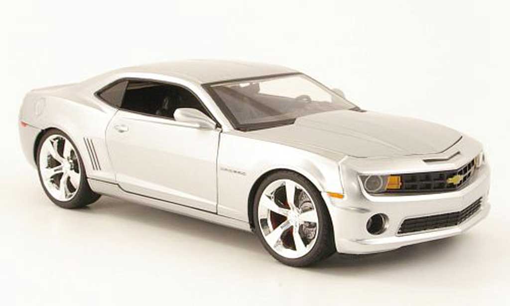 Chevrolet Camaro SS 1/18 Jada Toys SS metallic grijs 2010 modelauto