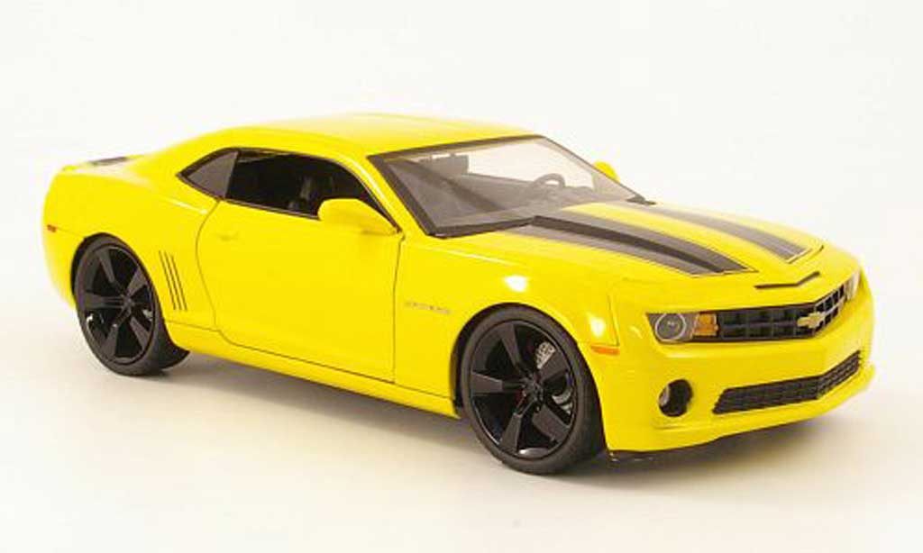 Chevrolet Camaro SS 1/18 Jada Toys SS geel/zwart 2010 modelauto