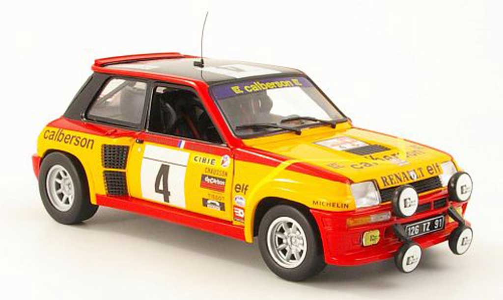 Renault 5 Turbo 1/18 Eagle Turbo no4 calberson tour de france auto 1980 j.ragnotti / andrie modelauto