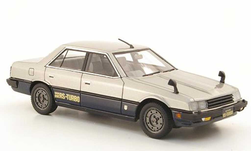 Nissan Skyline 2000 1/43 Hi Story 2000 Sedan Turbo grijs grijs/blauw RHD 1983 modelauto