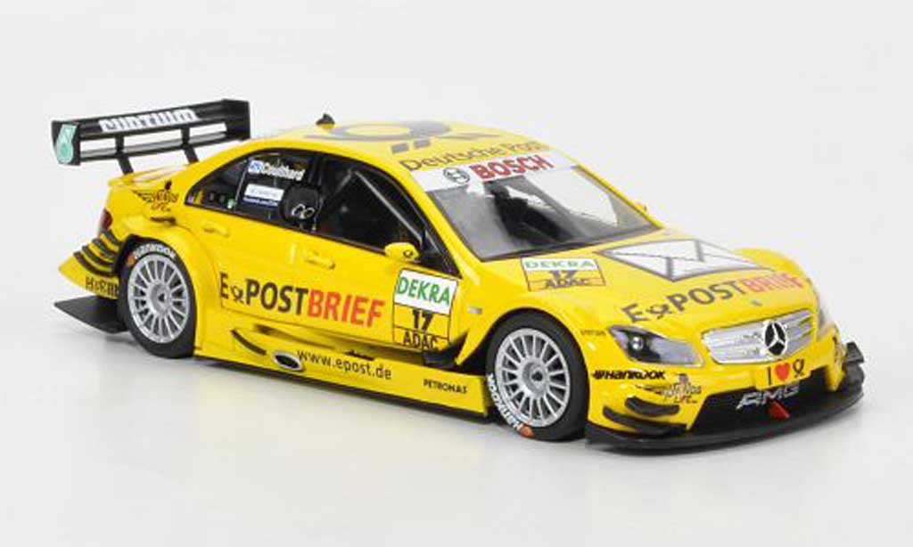Mercedes Classe C 1/43 Minichamps DTM No.17 Team AMG--Deutsche Post D.Coulthard DTM Saison 2011 modelauto