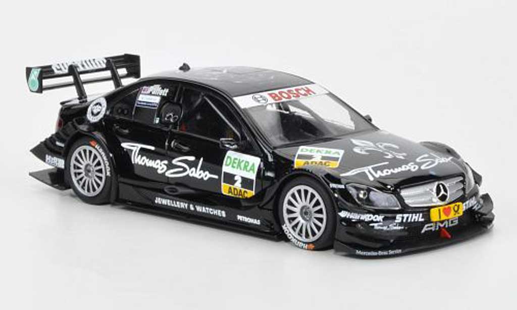 Mercedes Classe C 1/43 Minichamps DTM No.2 Team AMG-Thomas Sabo G.Paffett DTM Saison 2011 modelauto