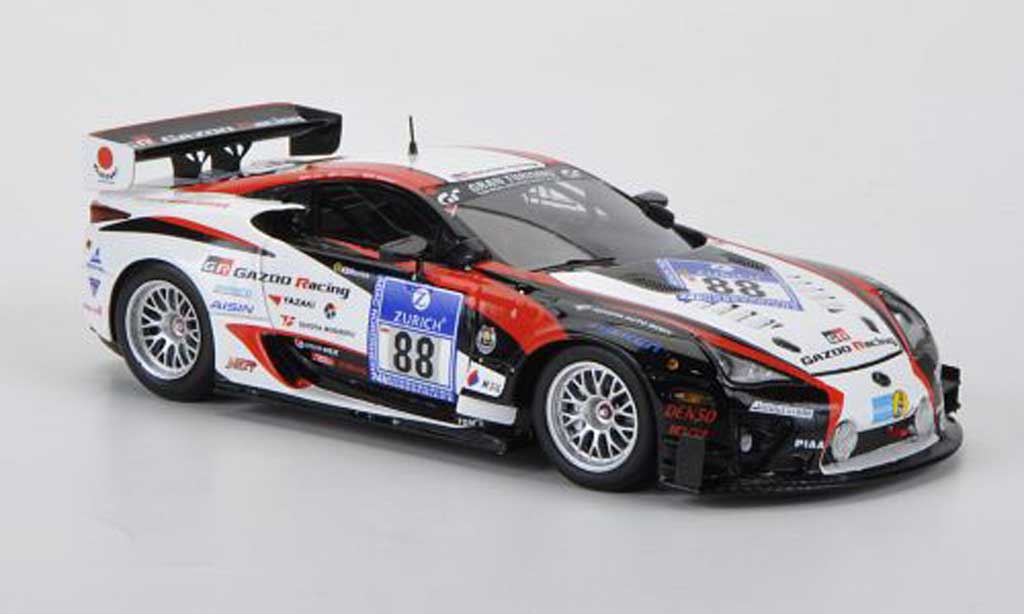 Lexus LFA 1/43 Minichamps No.88 Gazoo Racing 24h Nurburgring 2011 modelauto