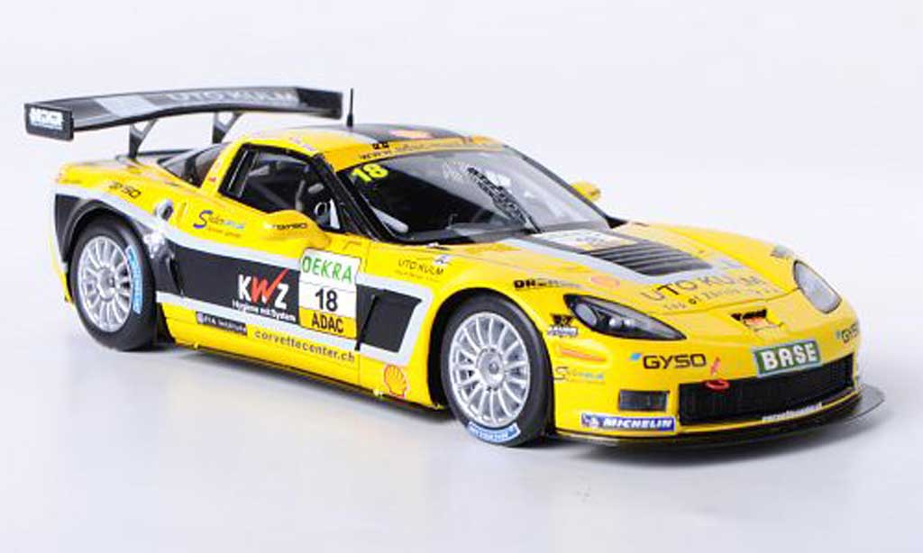 Chevrolet Corvette C6 Z06 1/43 Minichamps C6 Z06 R GT3 No.18 Callaway Competion ADAC GT Masters 2011 Seiler/Eng modelauto